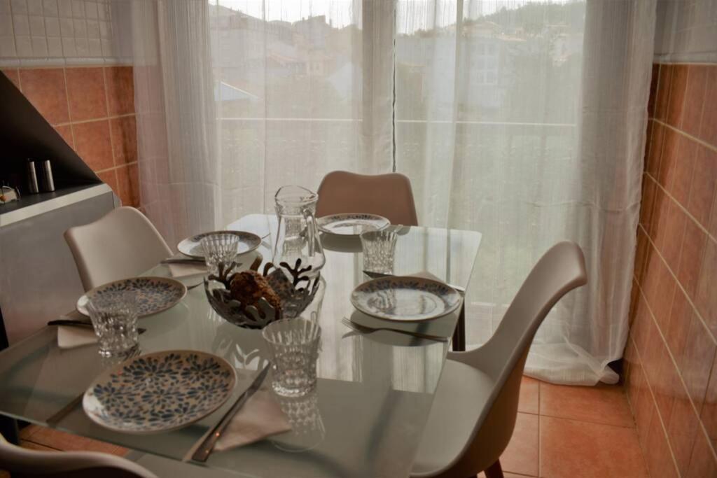 Ferienwohnung Precioso Atico En Pleno Centro De O Grove Exterior foto